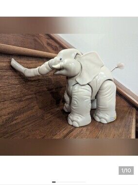 Fisher Price Little People Elephant Large Zoo Animal Toy Electronic Sounds Music